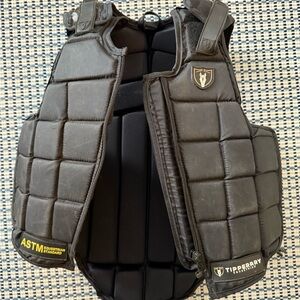 Tipperary Kids Black Equestrian Vest